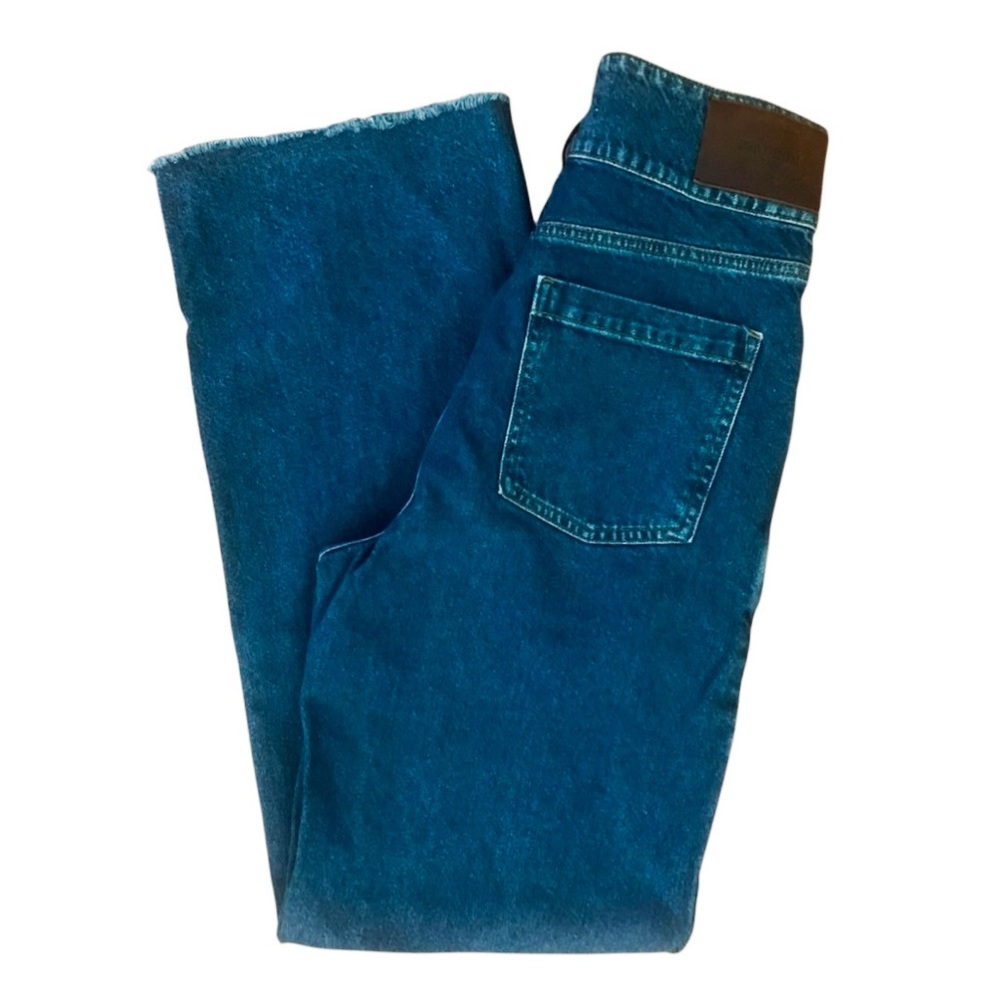 ZARA High Waist Wide Leg Jeans